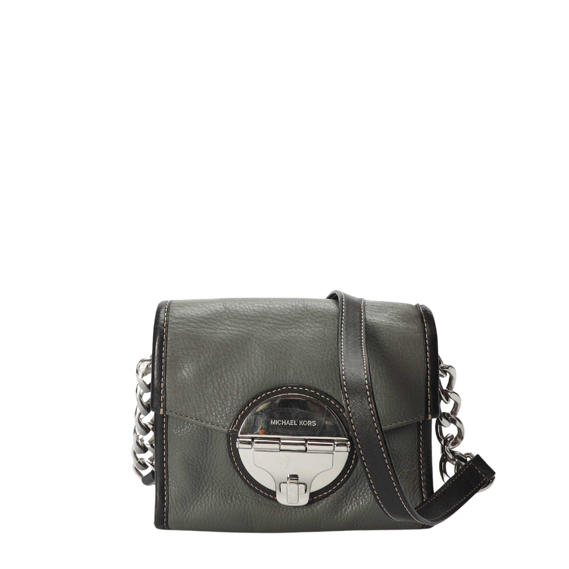 Michael Kors Margot Grey Crossbody Bag