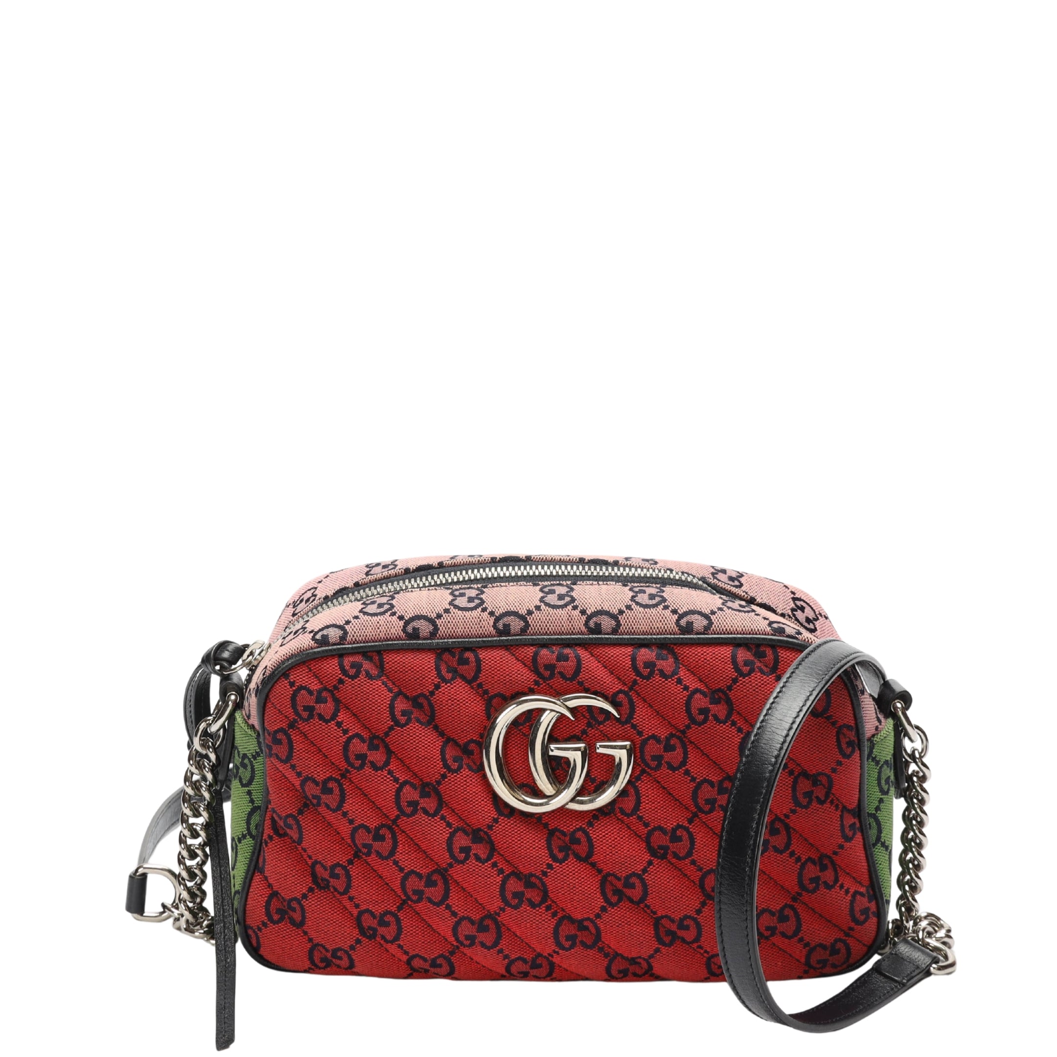 Gucci GG Canvas Marmont Multicolor Crossbody Bag