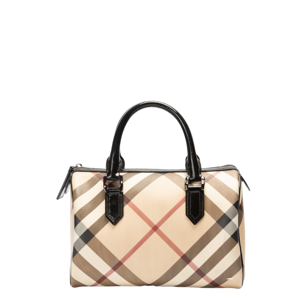 Burberry Nova Check Bowling Bag