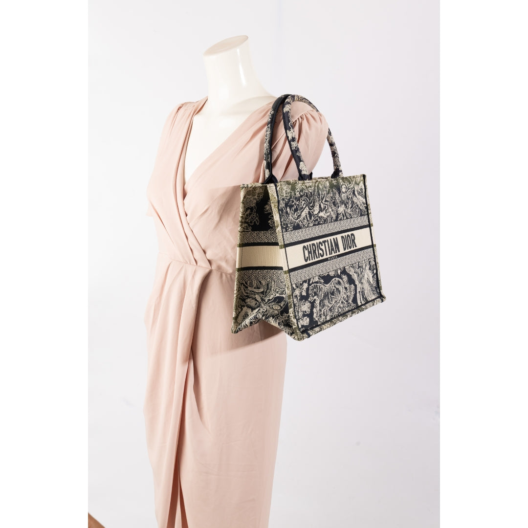 Dior Large Reverse Embroidery Book Tote