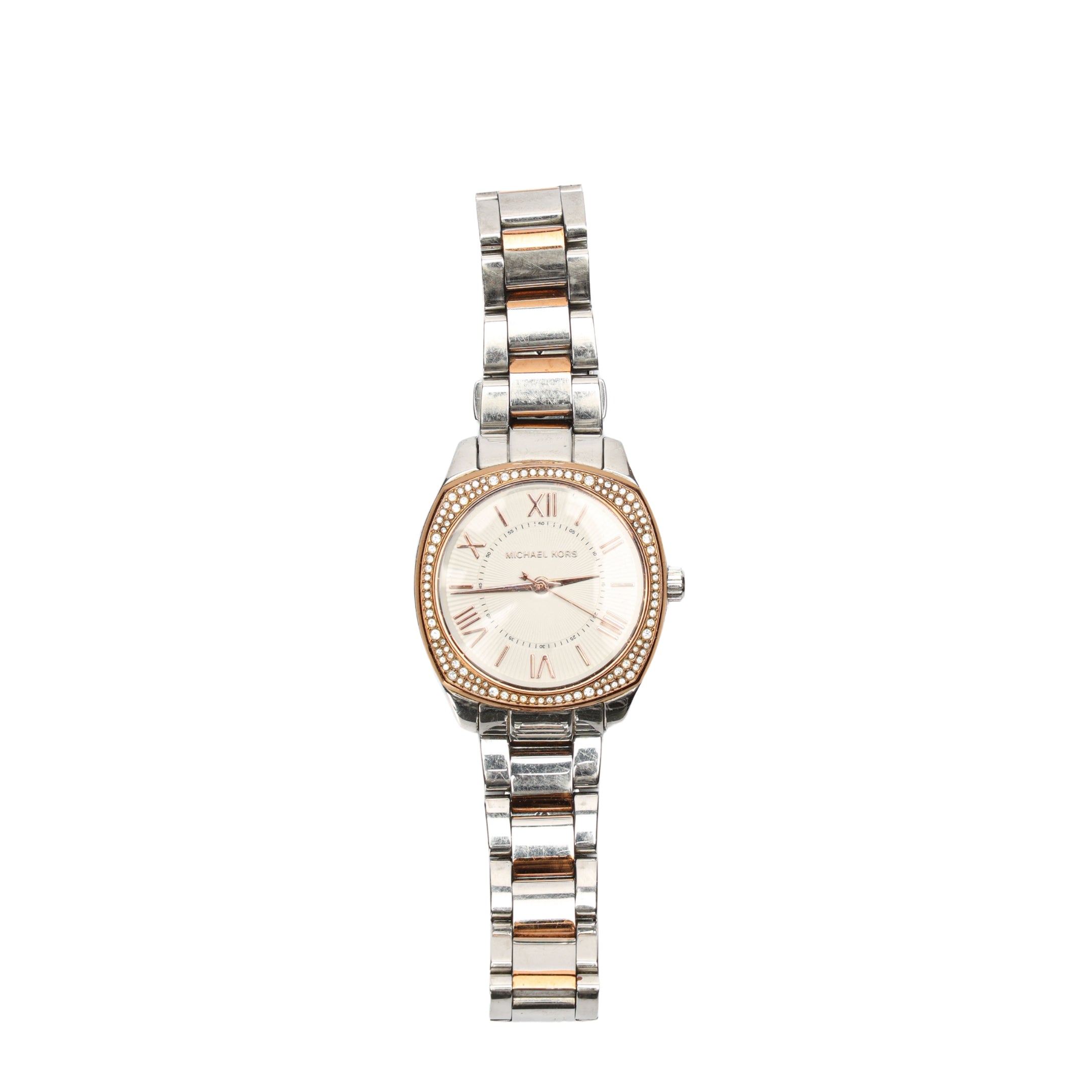 Michael Kors Mini Bryn Steel Link Bracelet Watch