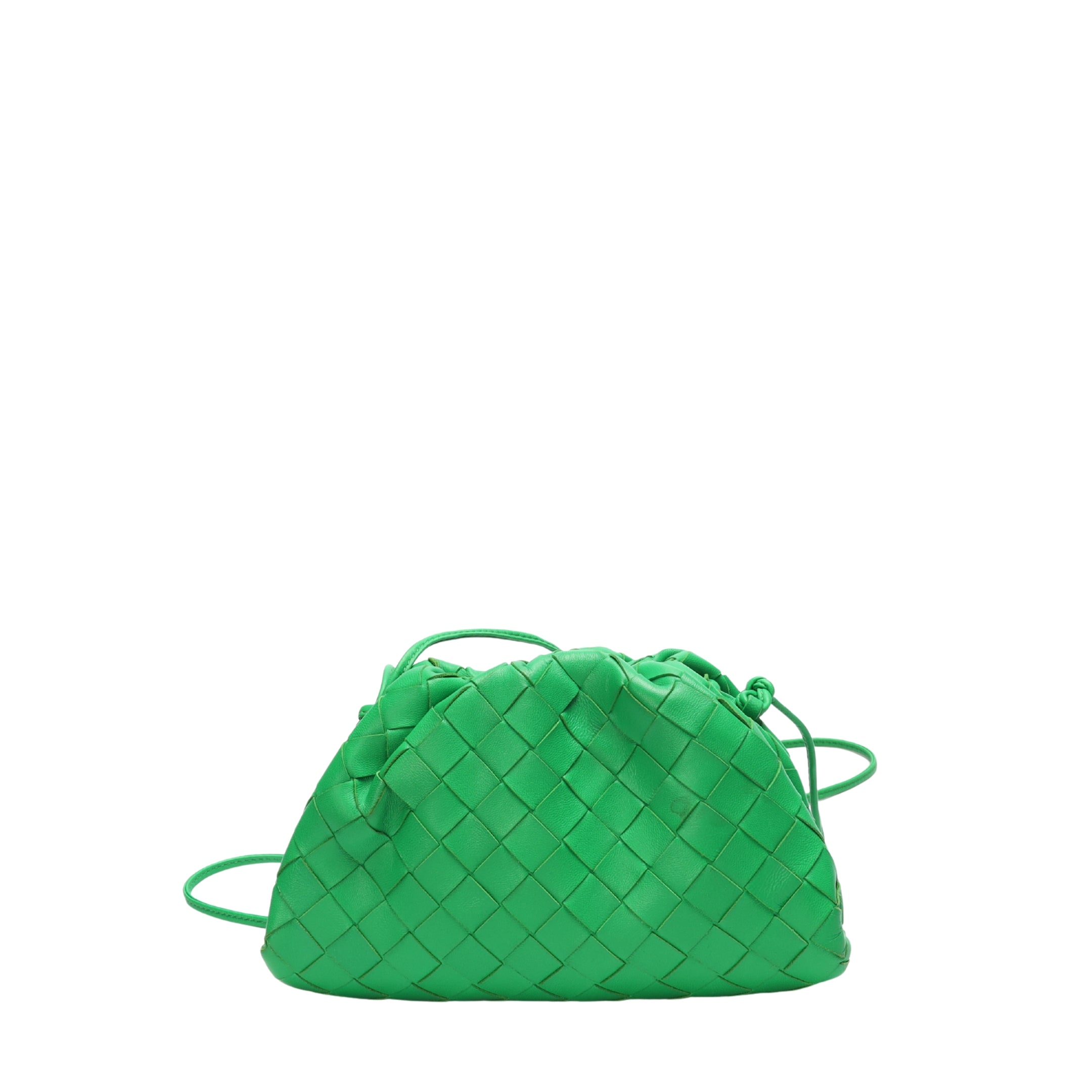 Bottega Veneta Green Mini Pouch 20 Clutch