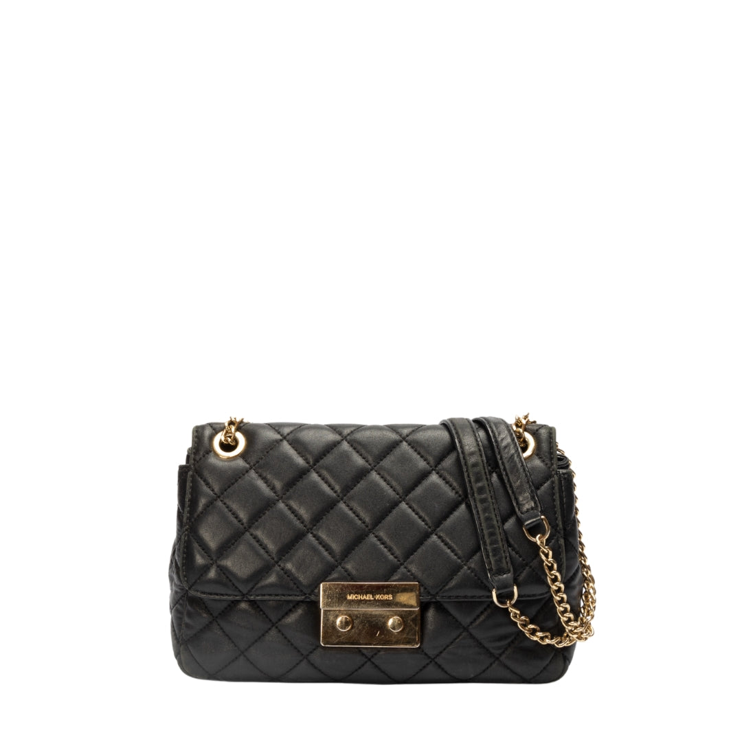 Michael Kors Sloan Quilted-Leather Shoulder Bag