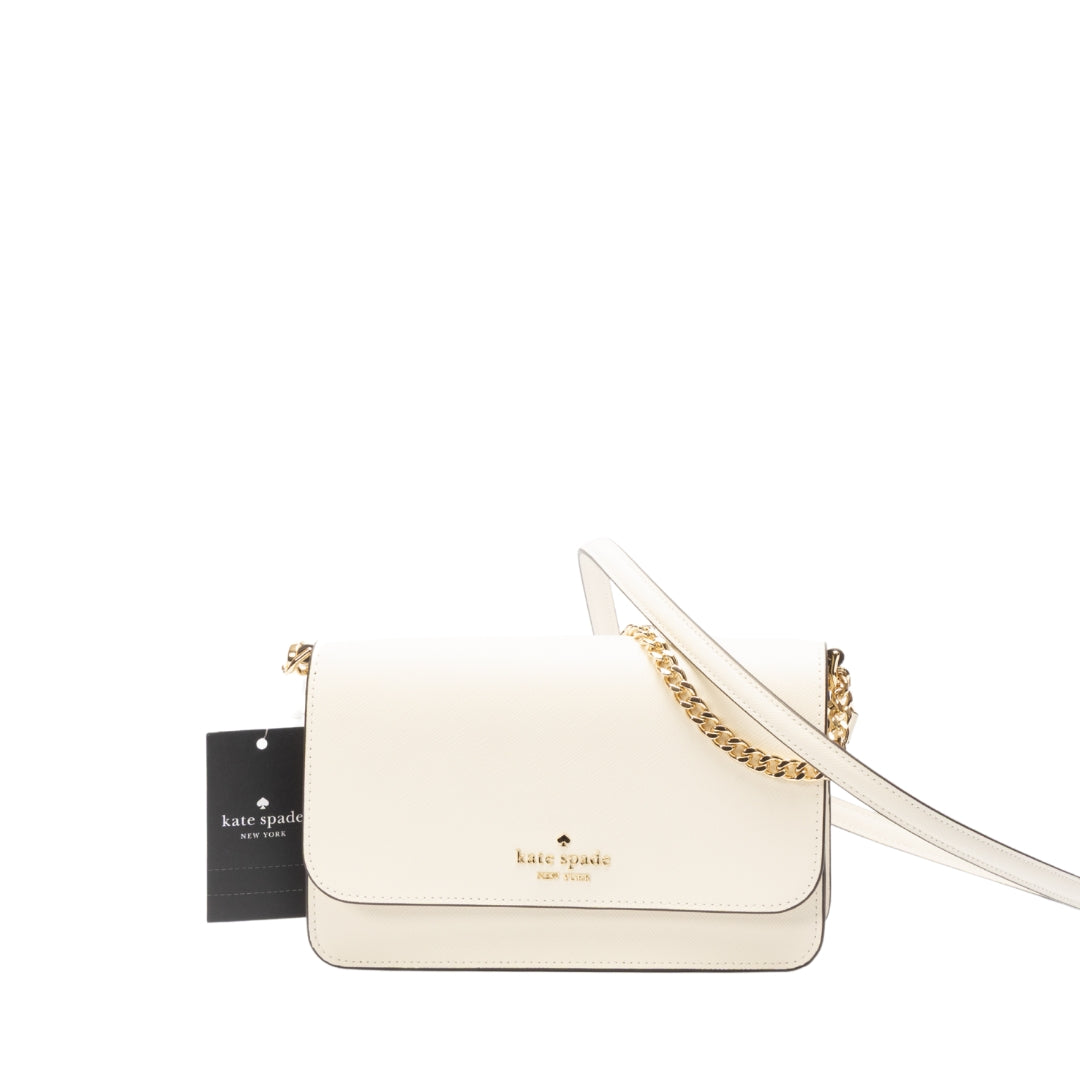 Kate Spade Madison Saffiano Leather Small Flap Crossbody Bag