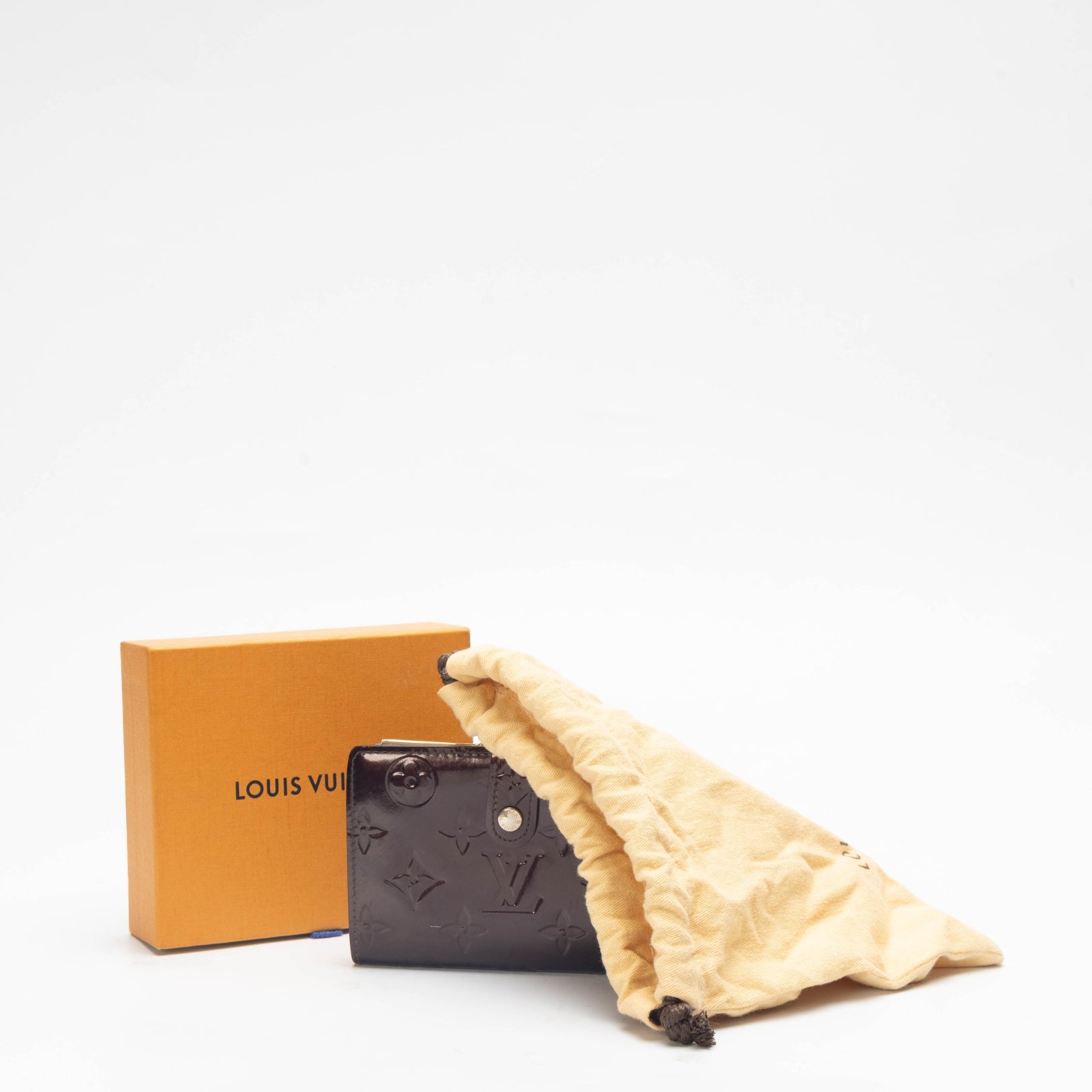 Louis Vuitton Amarante Monogram Vernis French Wallet