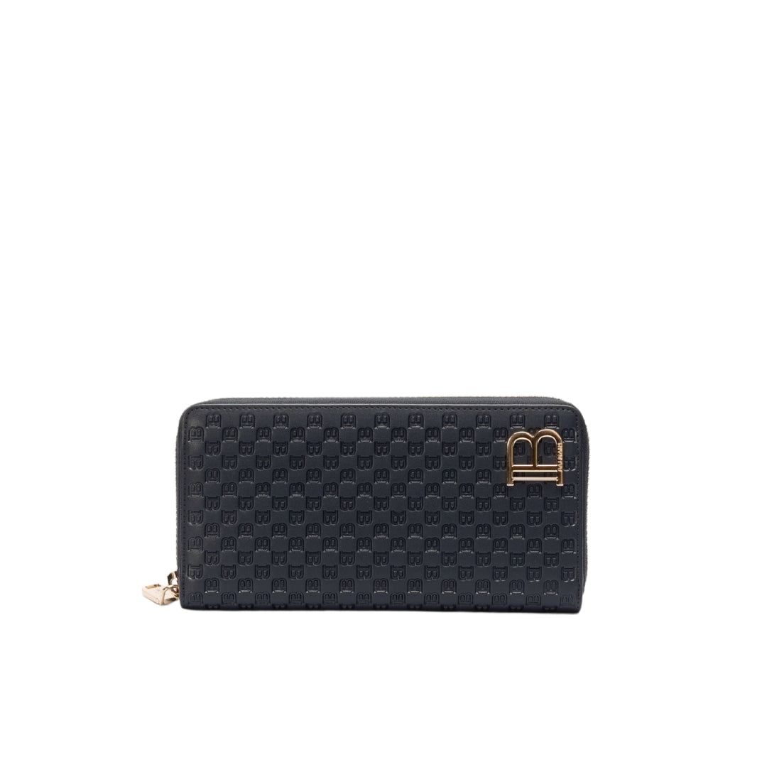 Balmain Navy Blue Wallet