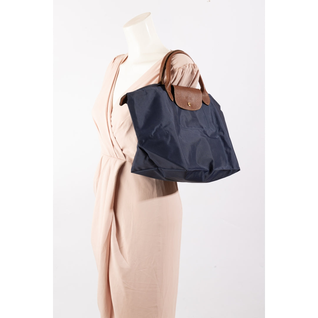 Longchamp Le Pliage Original Navy Foldable Tote