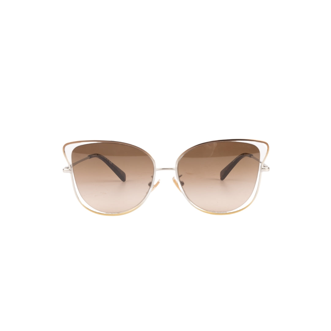Coach Smoke Gradient Butterfly Sunglasses