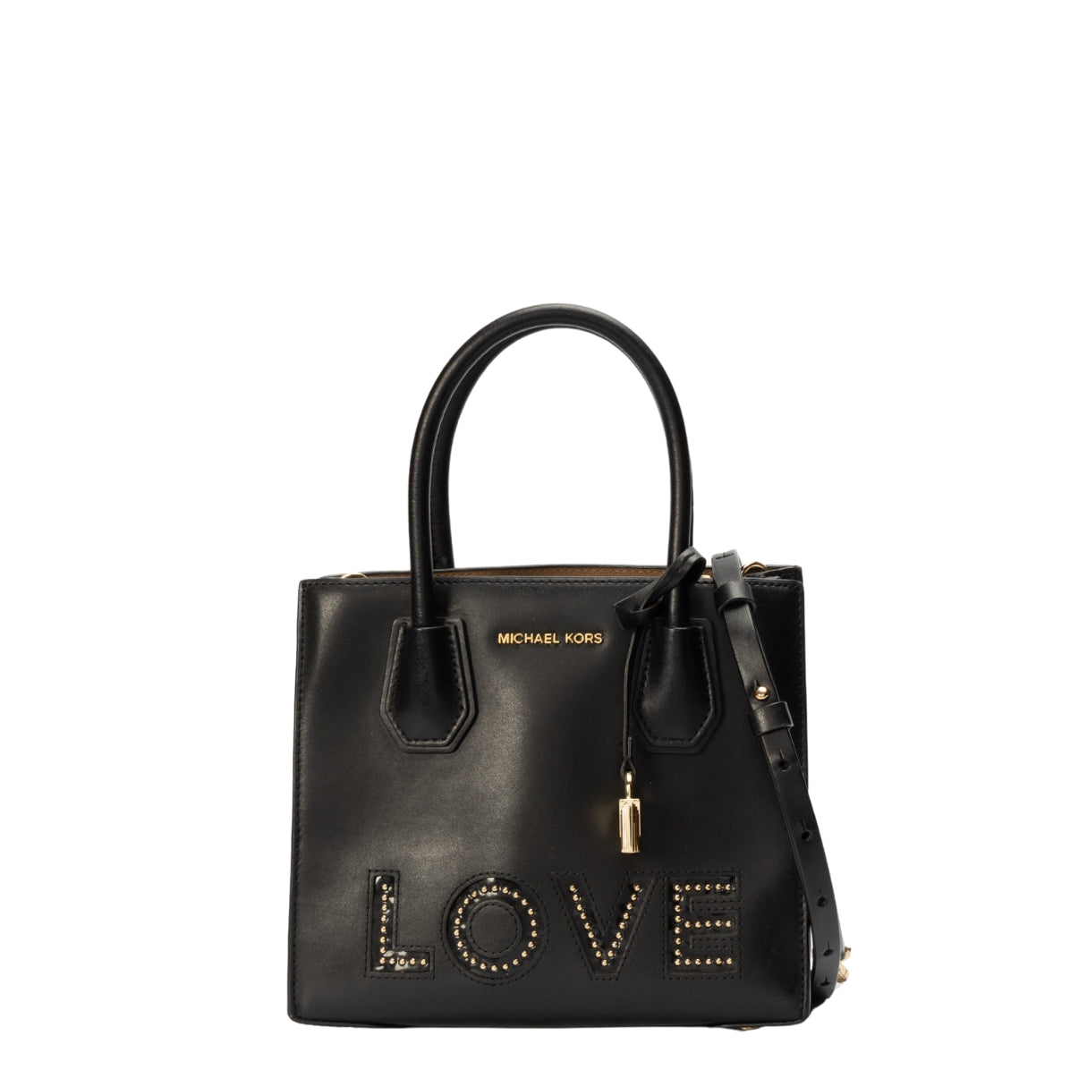 Michael Kors Black Mercer Love Crossbody Bag