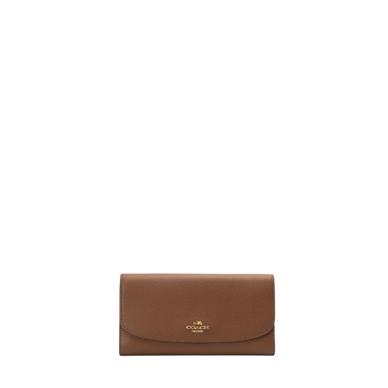 Coach Vintage Saffiano Leather Flap Wallet