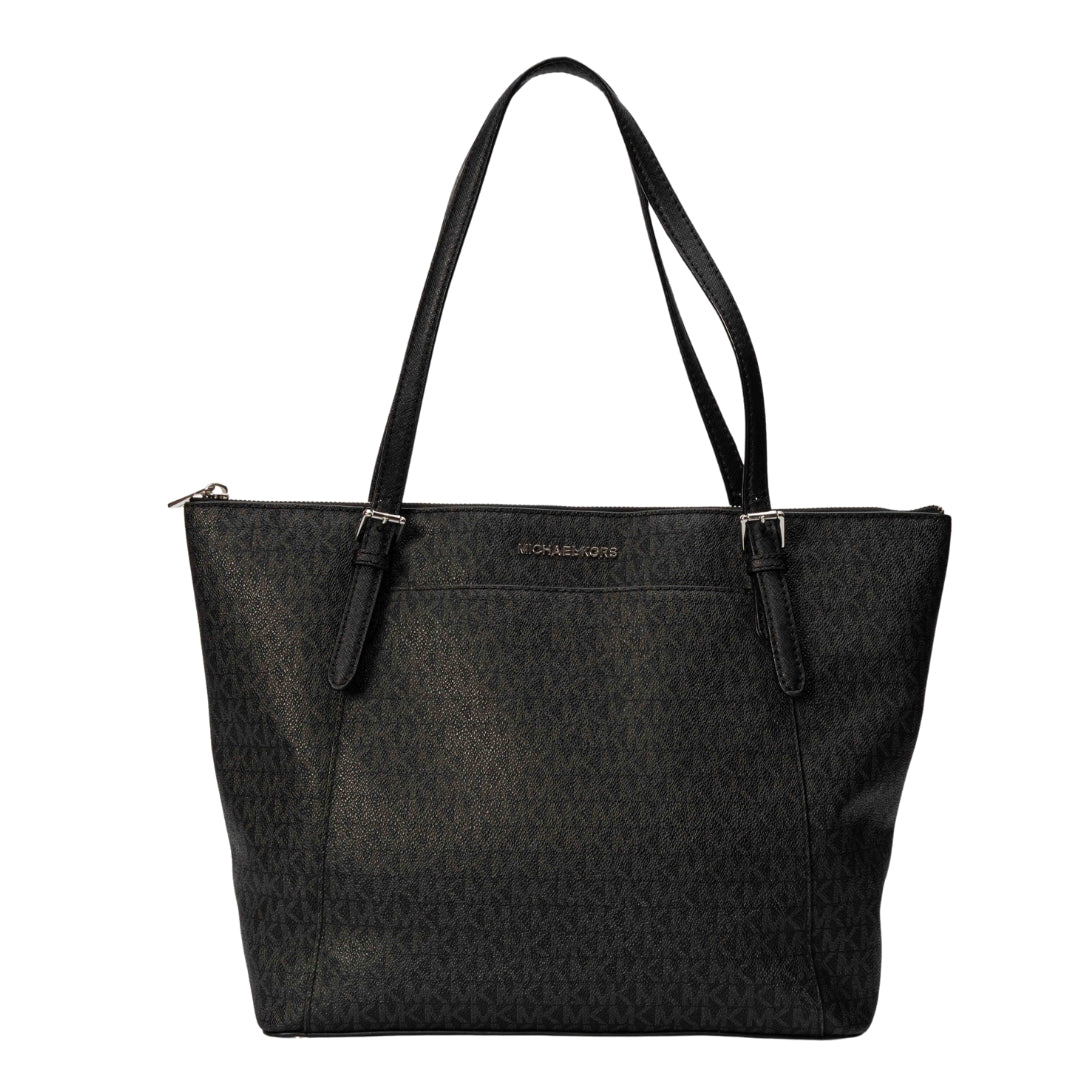 Michael Kors Ciara Black Logo Tote