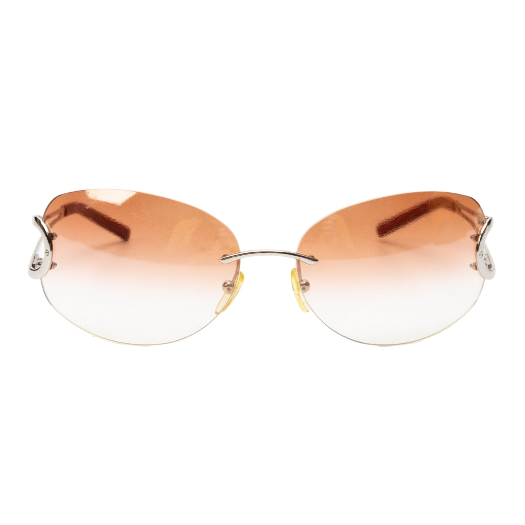 Givenchy Oval Gradient Sunglasses