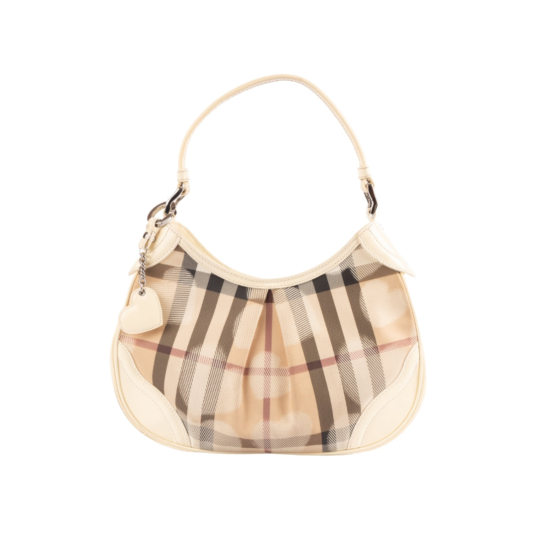Burberry Nova Check PVC Shoulder Bag