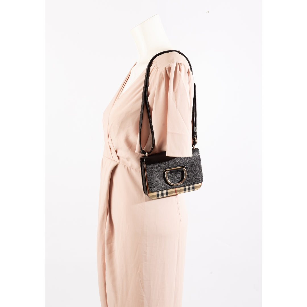 Burberry Vintage Check D-Ring Sling Bag