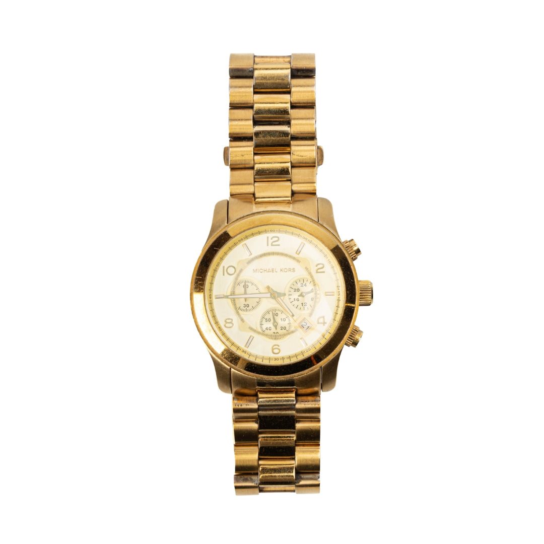 Michael Kors Runway Gold Watch