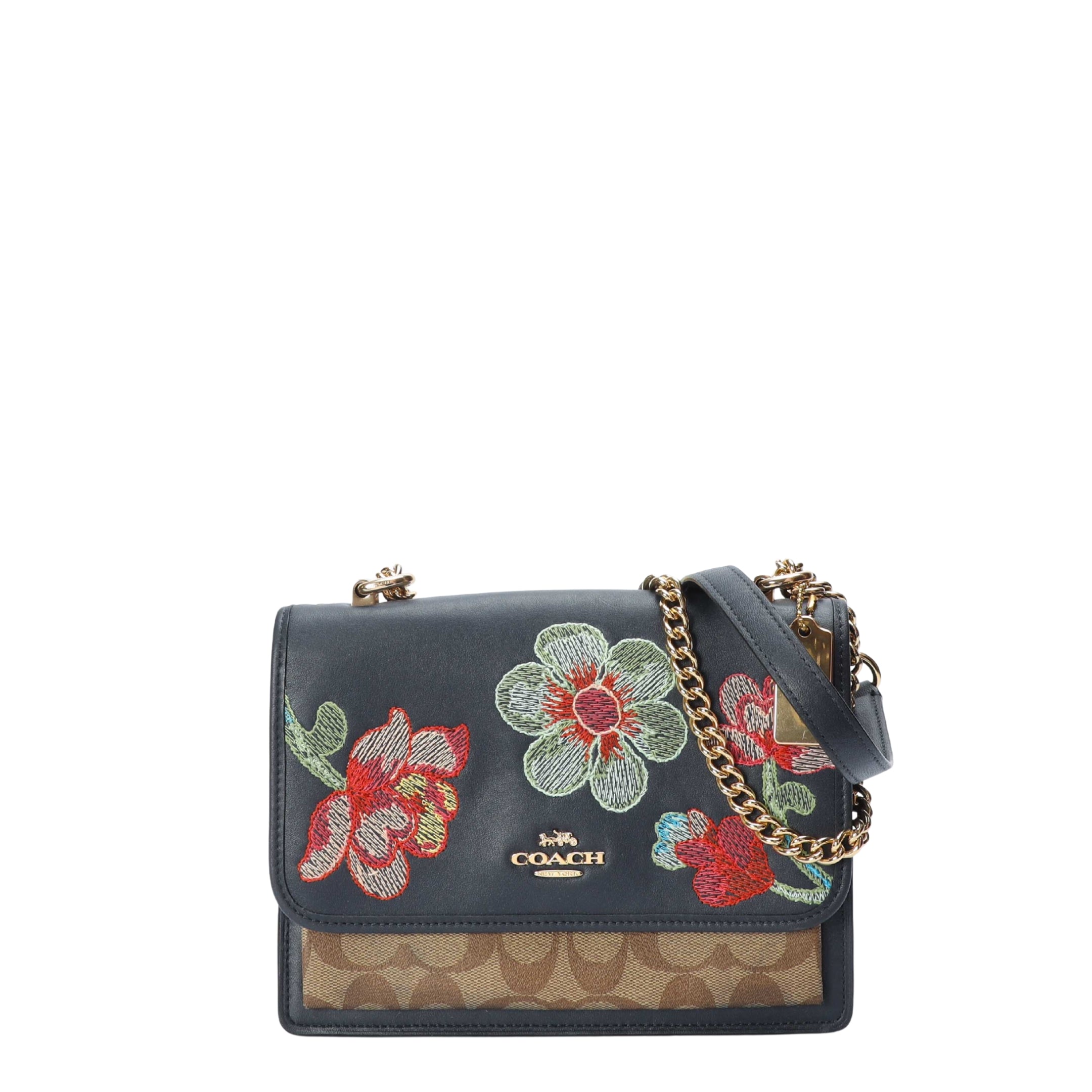Coach Klare Floral Flap Crossbody Bag