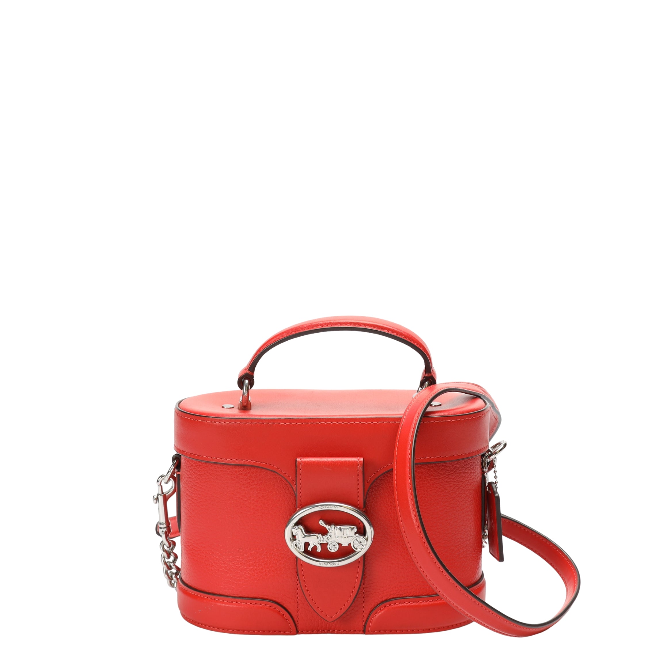 Coach Georgie Gem Red Crossbody Bag