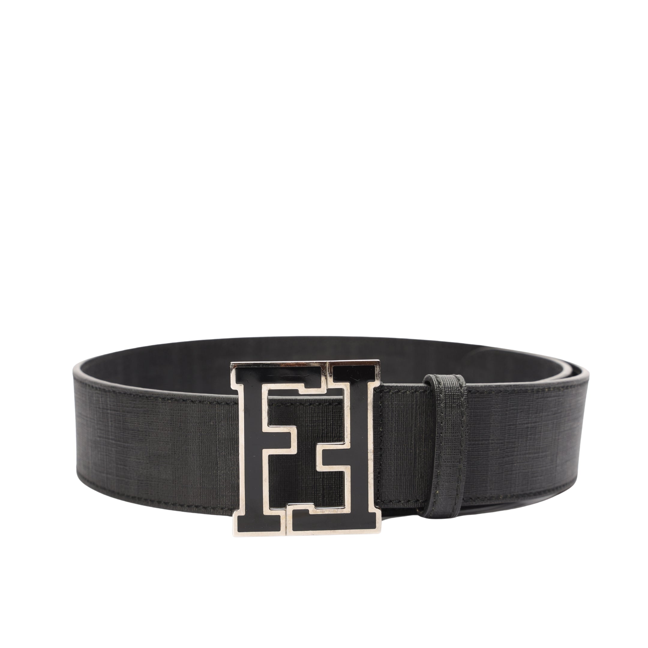 Fendi FF Reversible Leather Belt