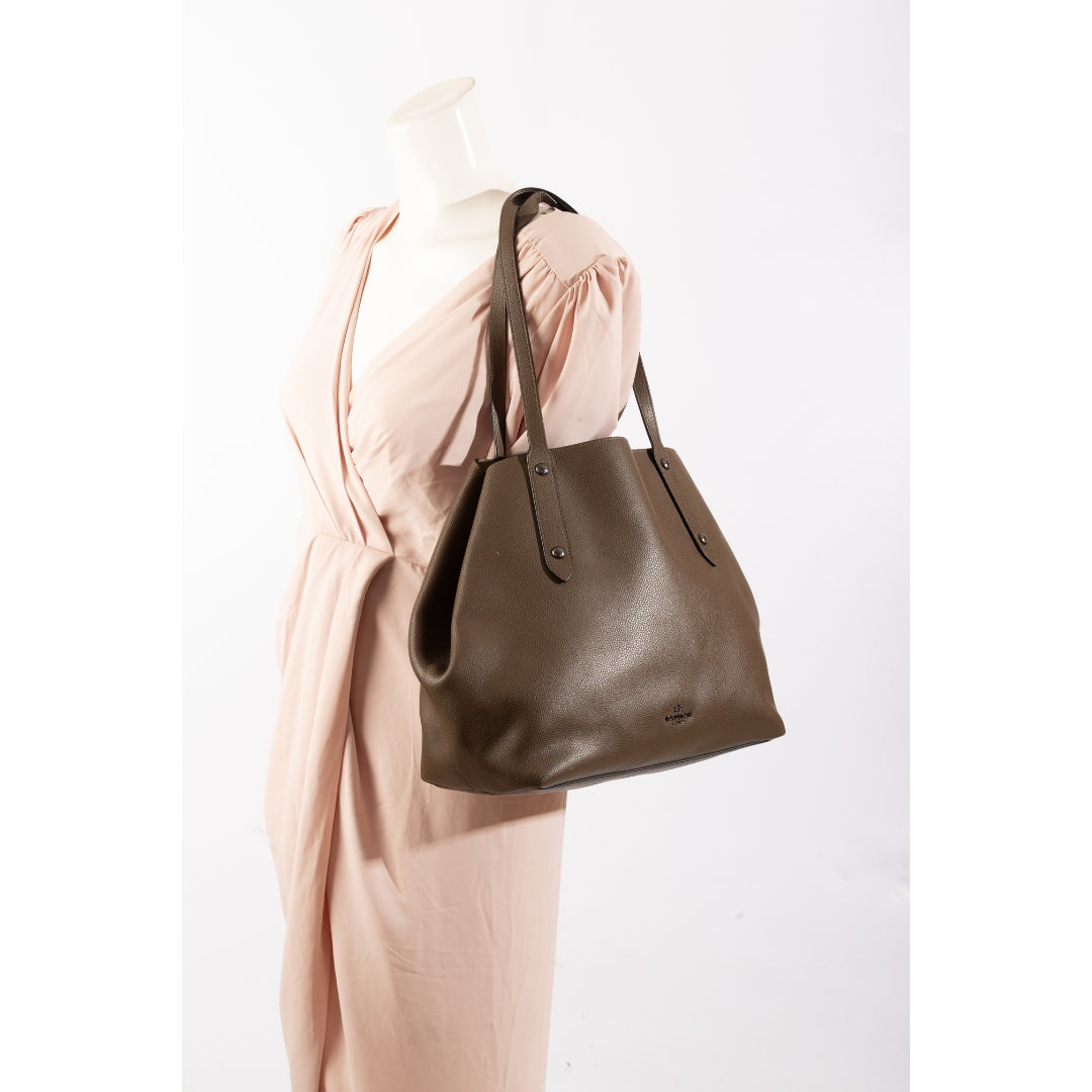 Coach Olive Green Large Hobo Bag