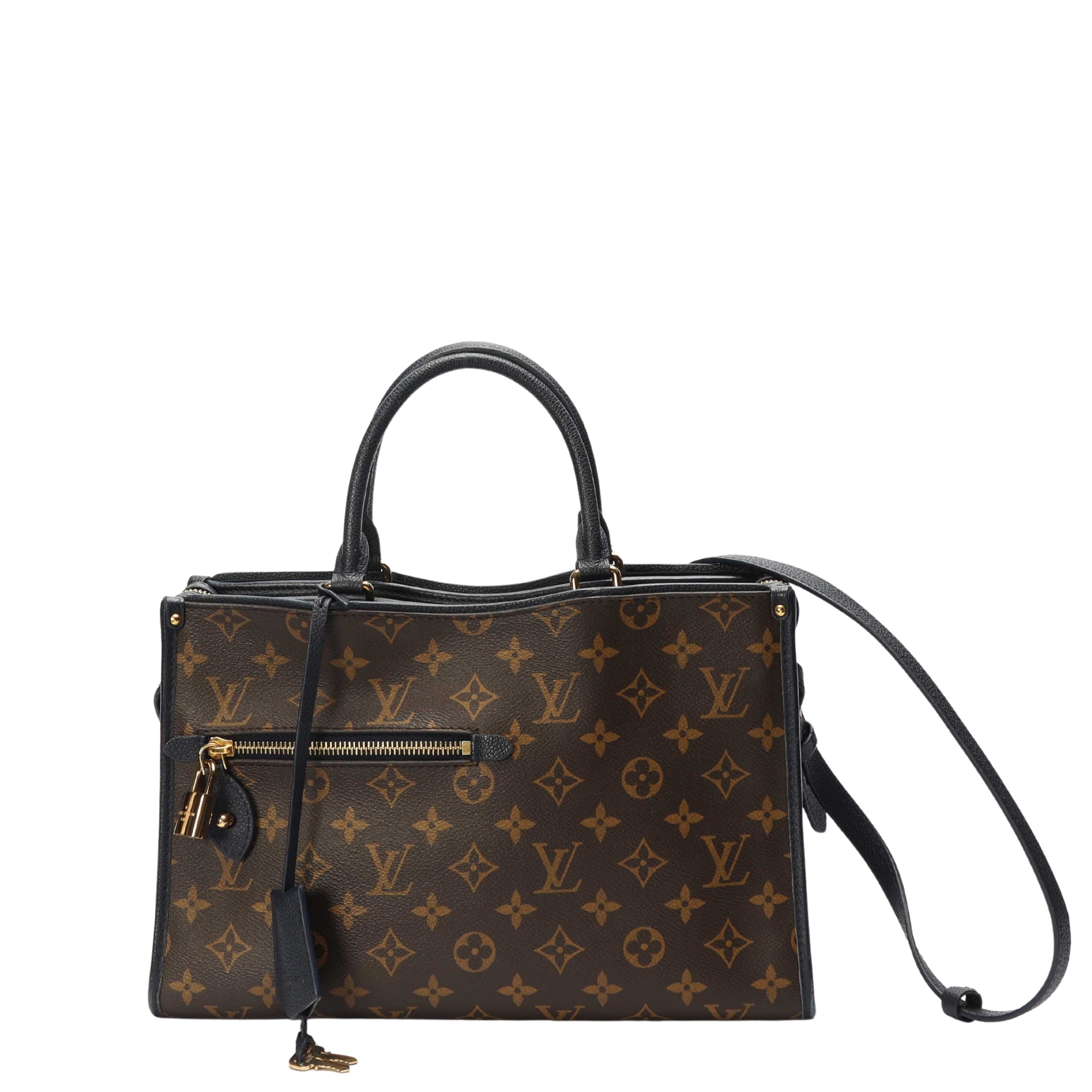 Louis Vuitton Brown Monogram Popincourt MM Satchel