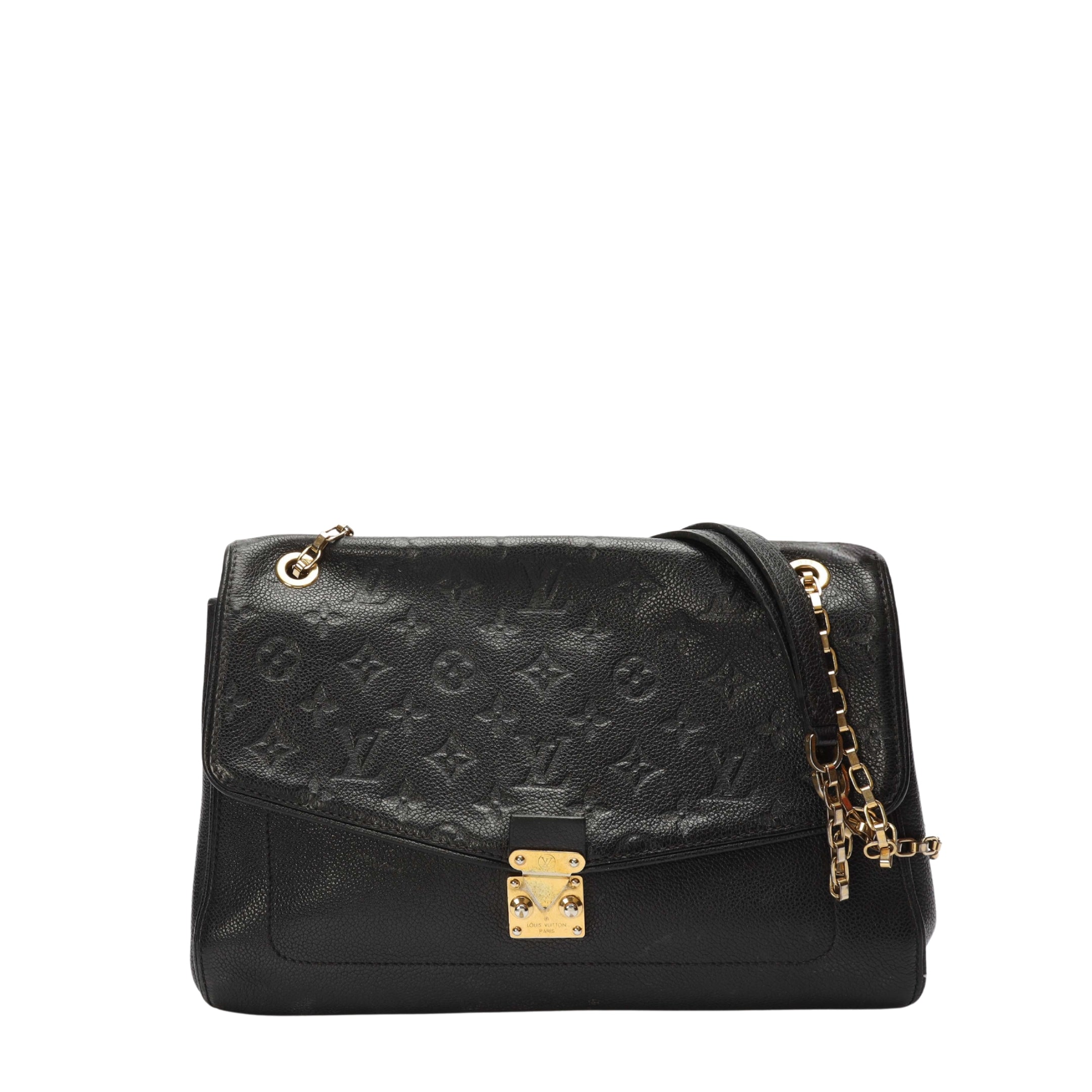 Louis Vuitton Black Empreinte Saint Germain Bag
