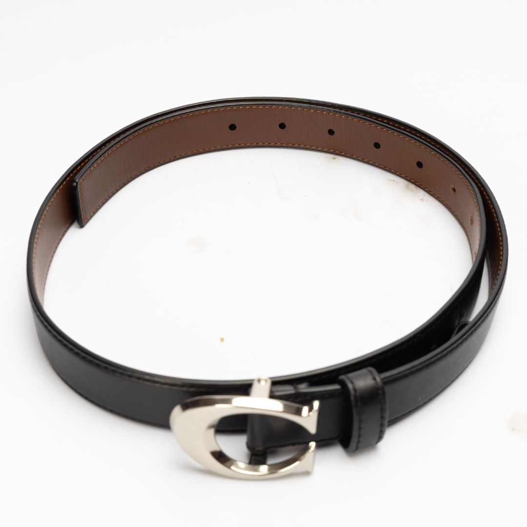 Coach C Buckle Waist Belt