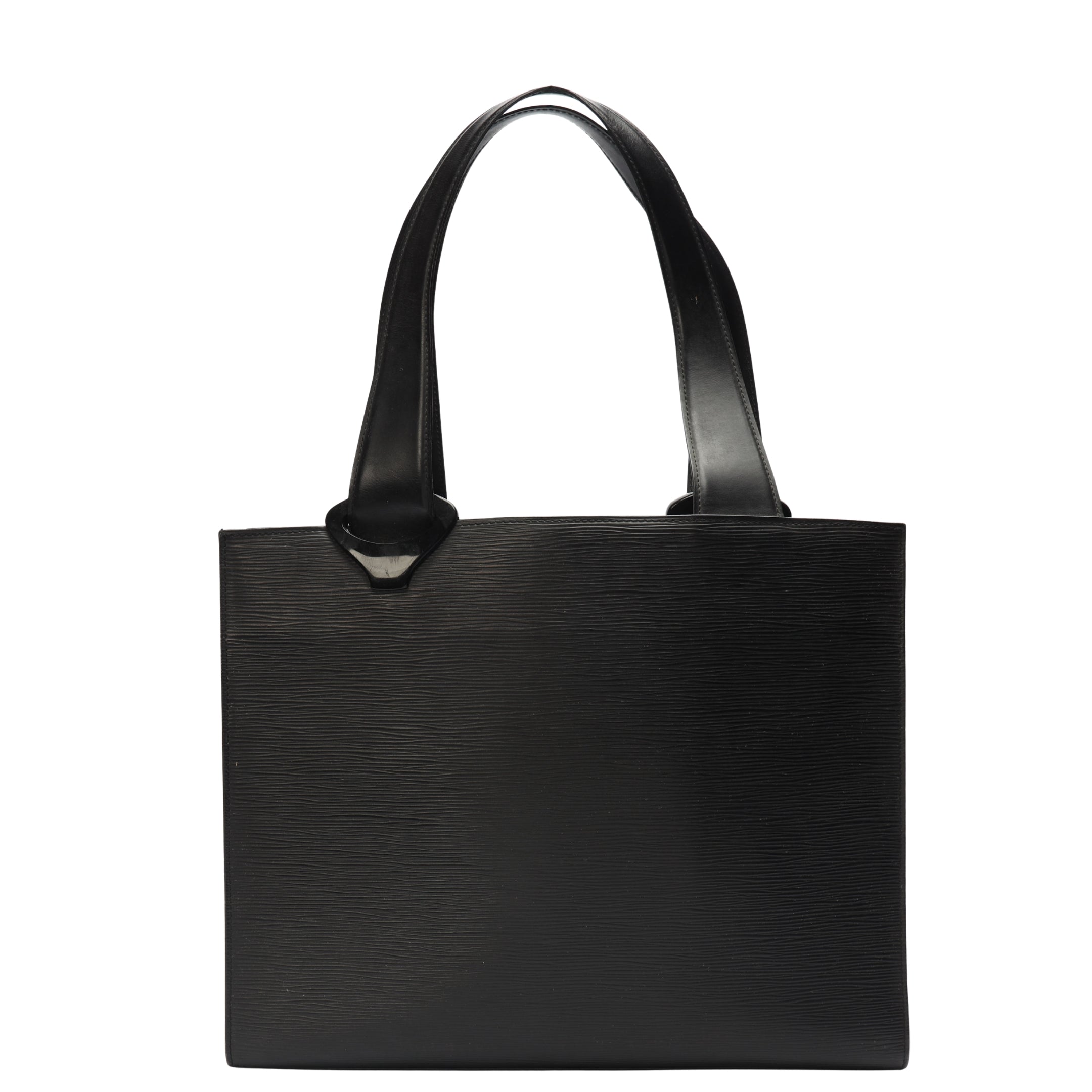 Louis Vuitton Black Epi Leather Gemeaux Tote