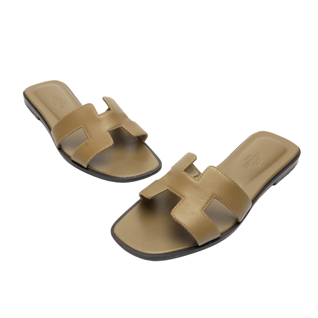 Hermes Oran Flat Sandals