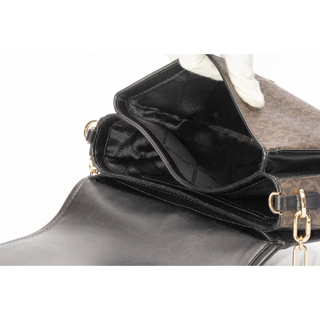 Michael Kors Parker Medium Logo Messenger Bag