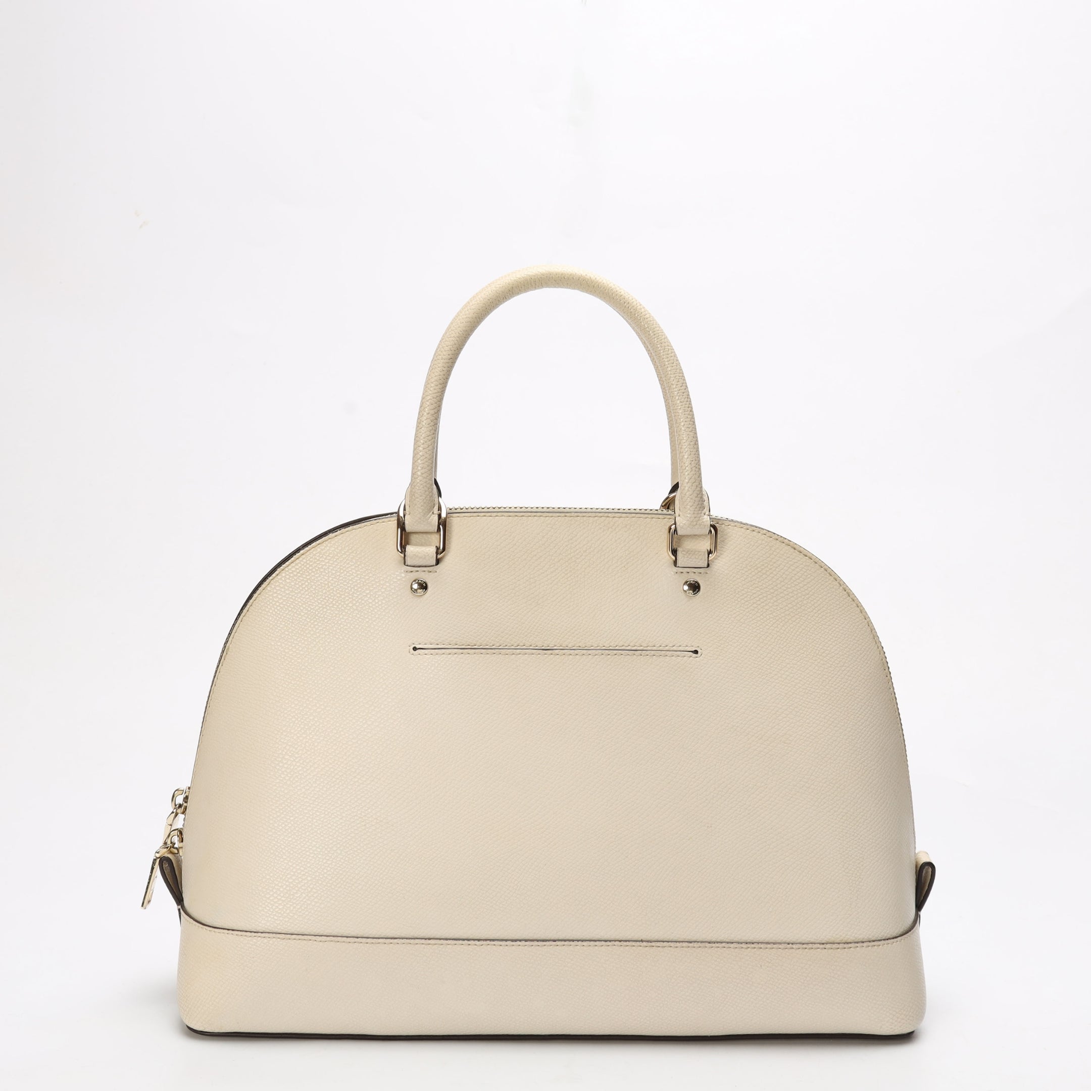 Coach White Sierra Dome Satchel