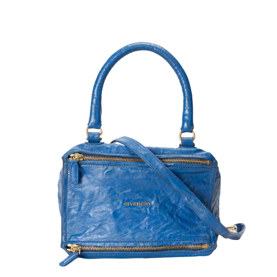 Givenchy Tumbled Sheepskin Leather Pandora Bag