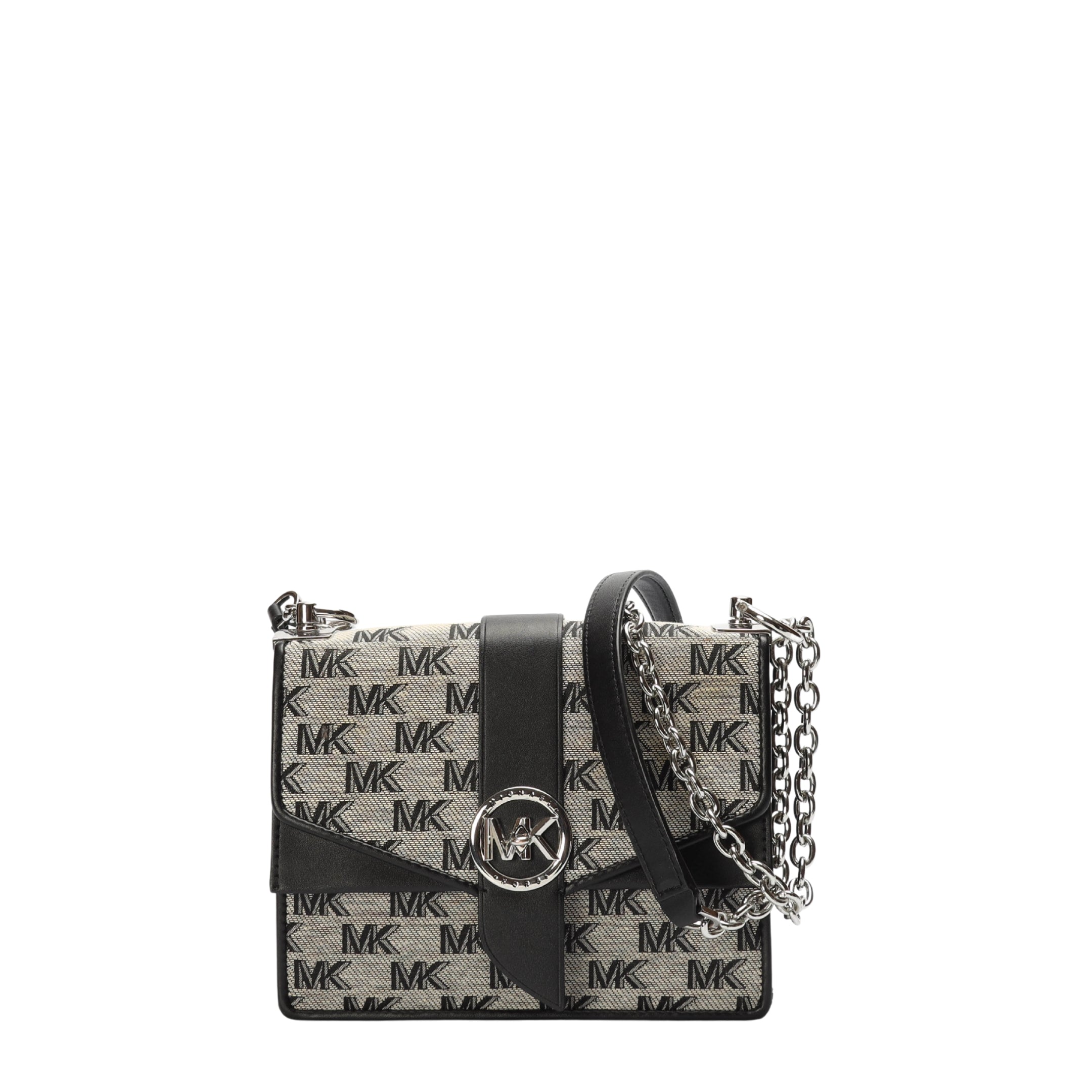 Michael Kors Greenwich Jacquard Logo Crossbody Bag