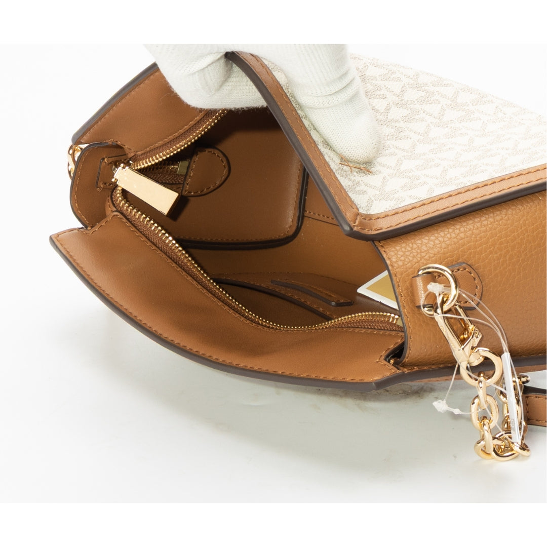 Michael Kors Chantal Signature Logo Messenger Bag