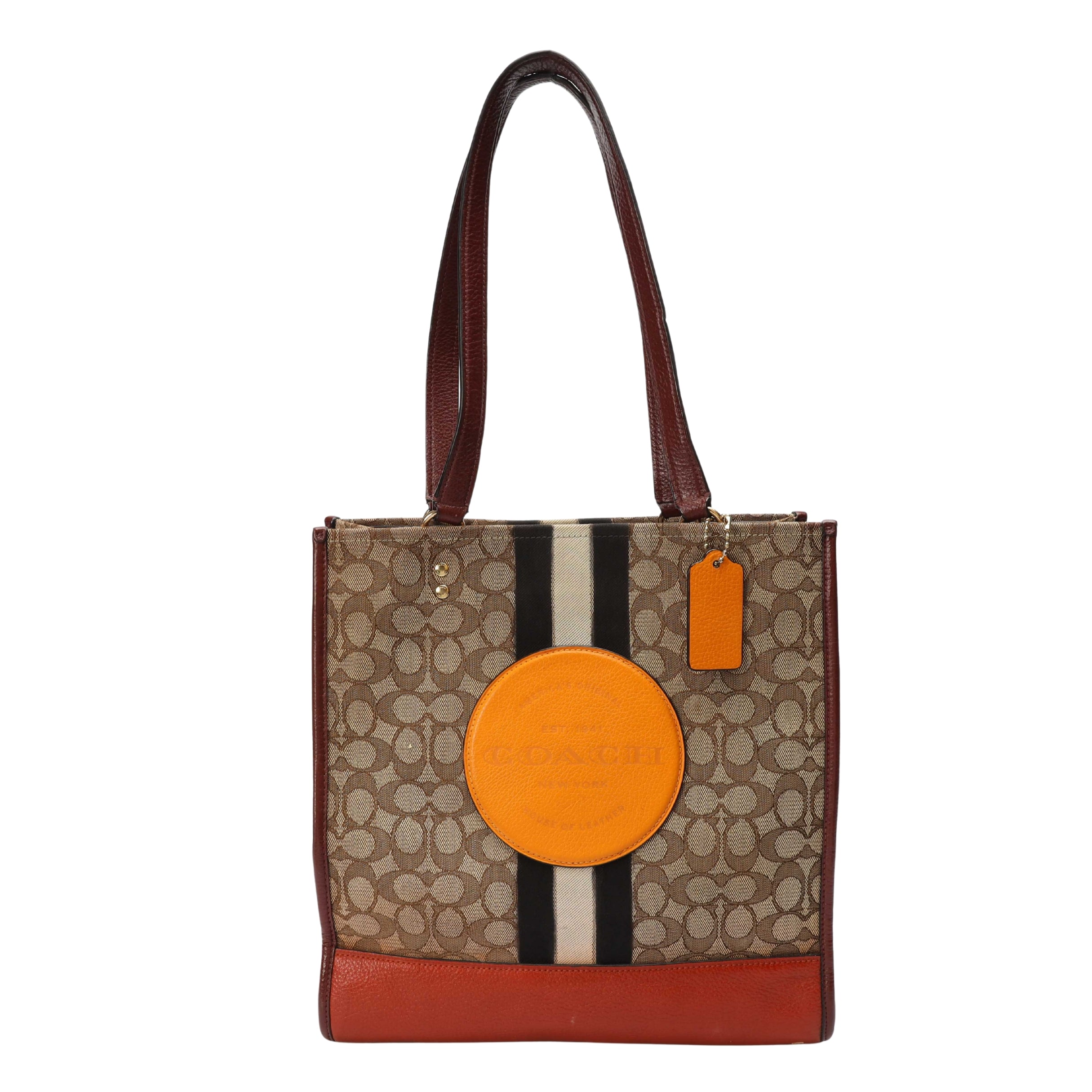 Coach Dempsey Signature Jacquard Carryall Tote