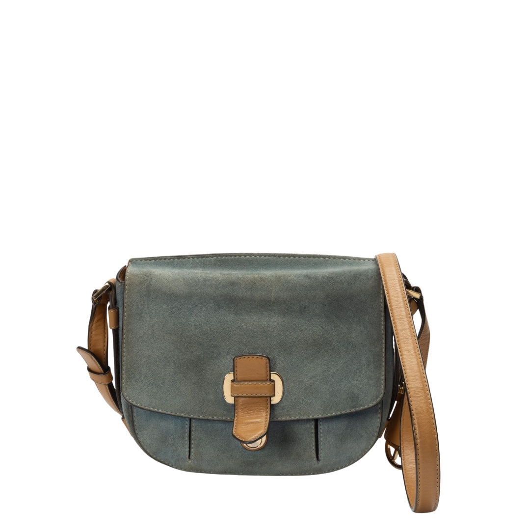 Michael Kors Romy Suede Crossbody Bag