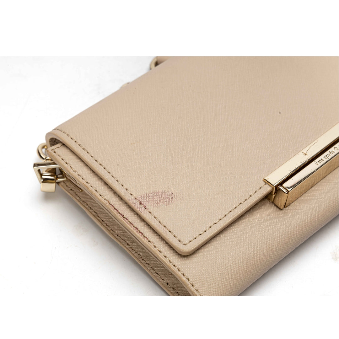 Kate Spade Beige Camila Crossbody Bag