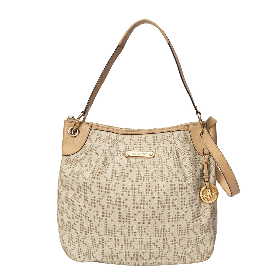 Michael Kors Off White Convertible Shoulder Bag