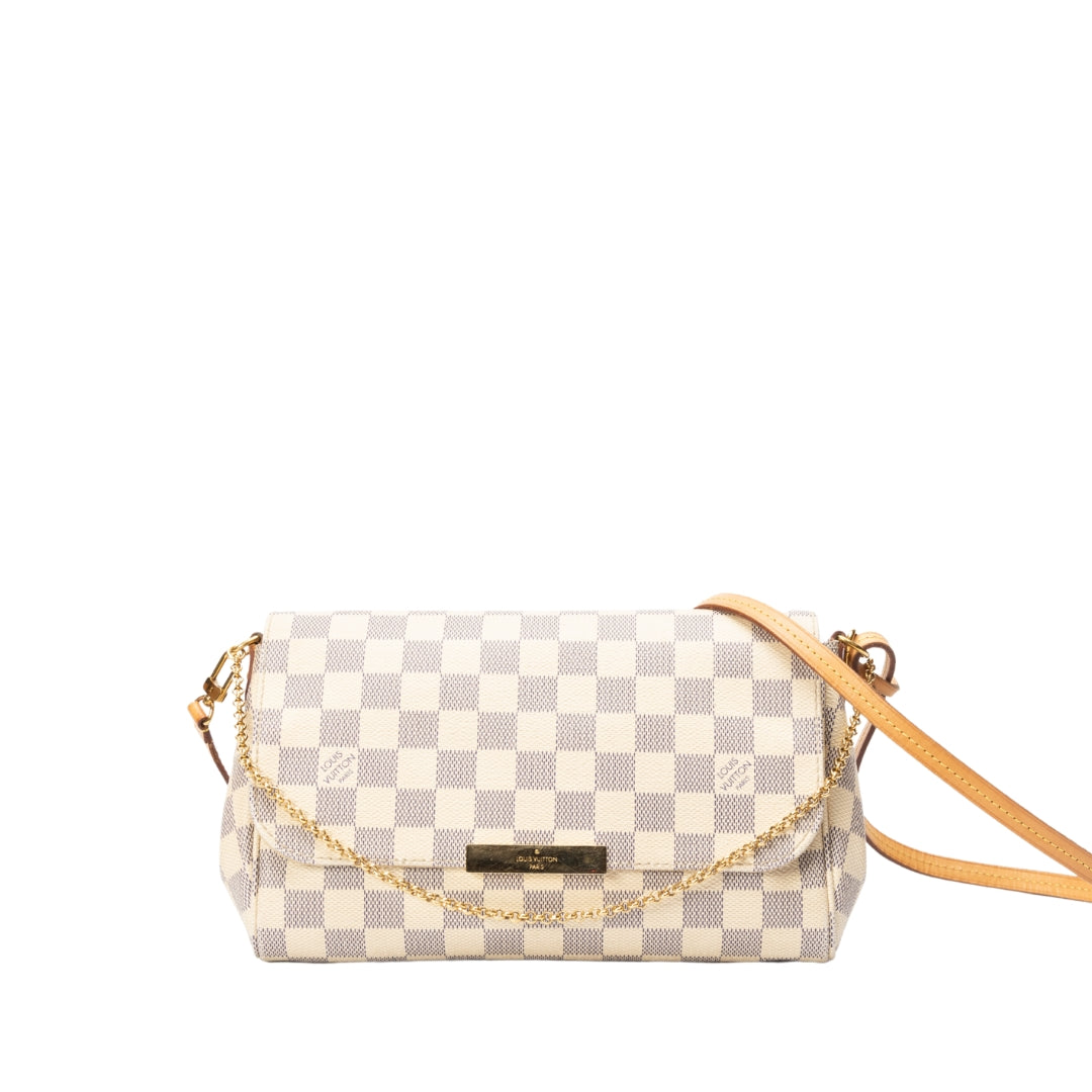 Louis Vuitton Damier Azur Favourite MM Bag