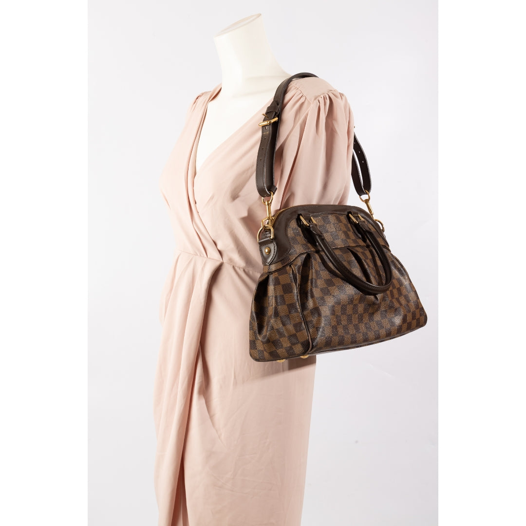 Louis Vuitton Damier Ebene Canvas Trevi MM Bag