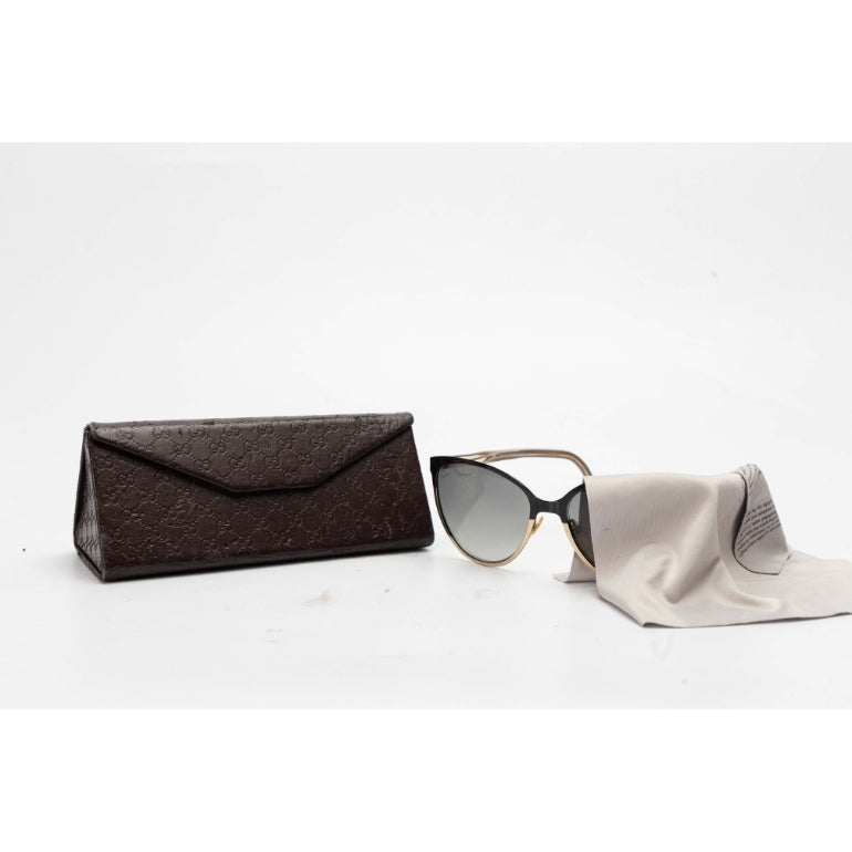 Gucci GG Black Gold Sunglasses