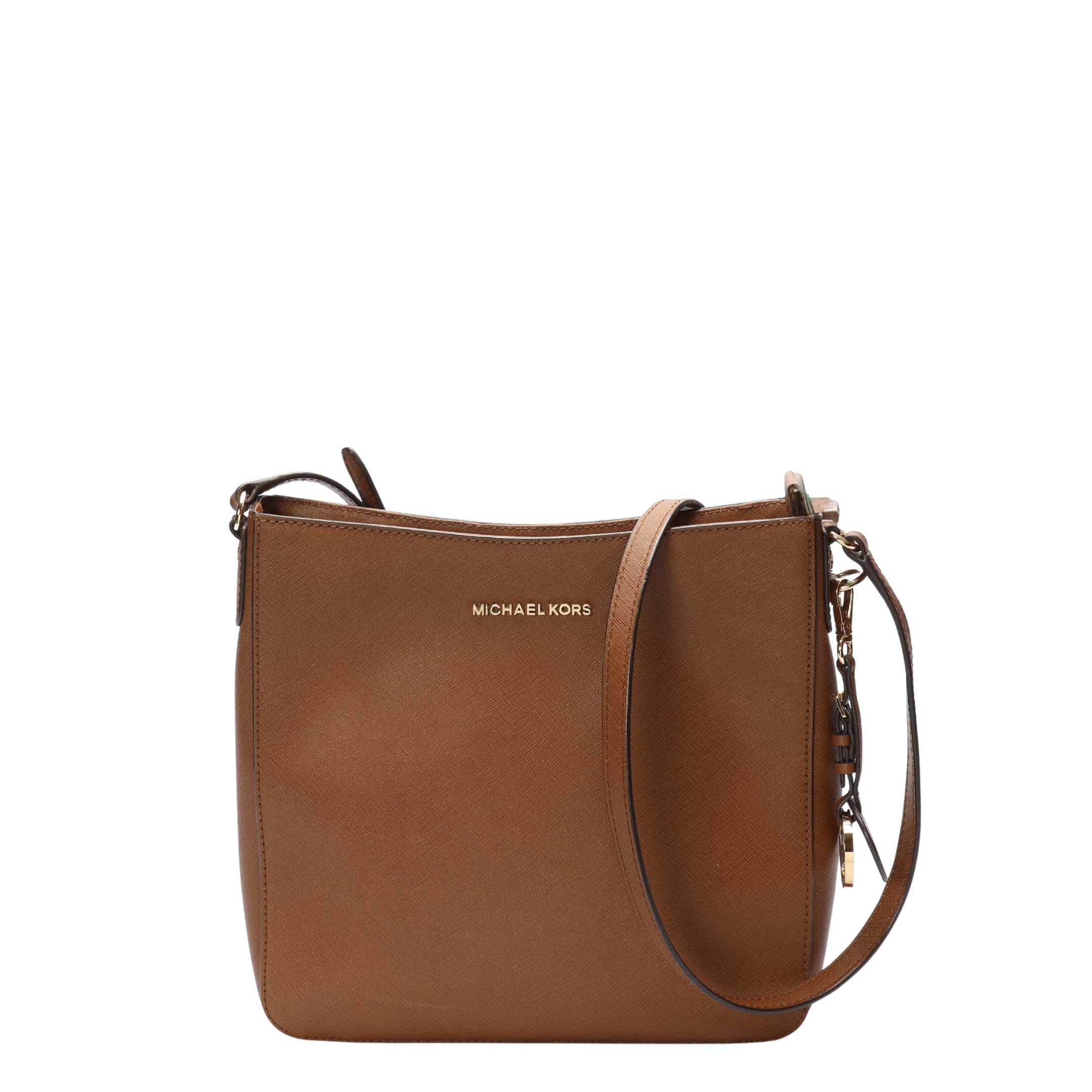 Michael Kors Tan Jet Set Travel Small Messenger Bag