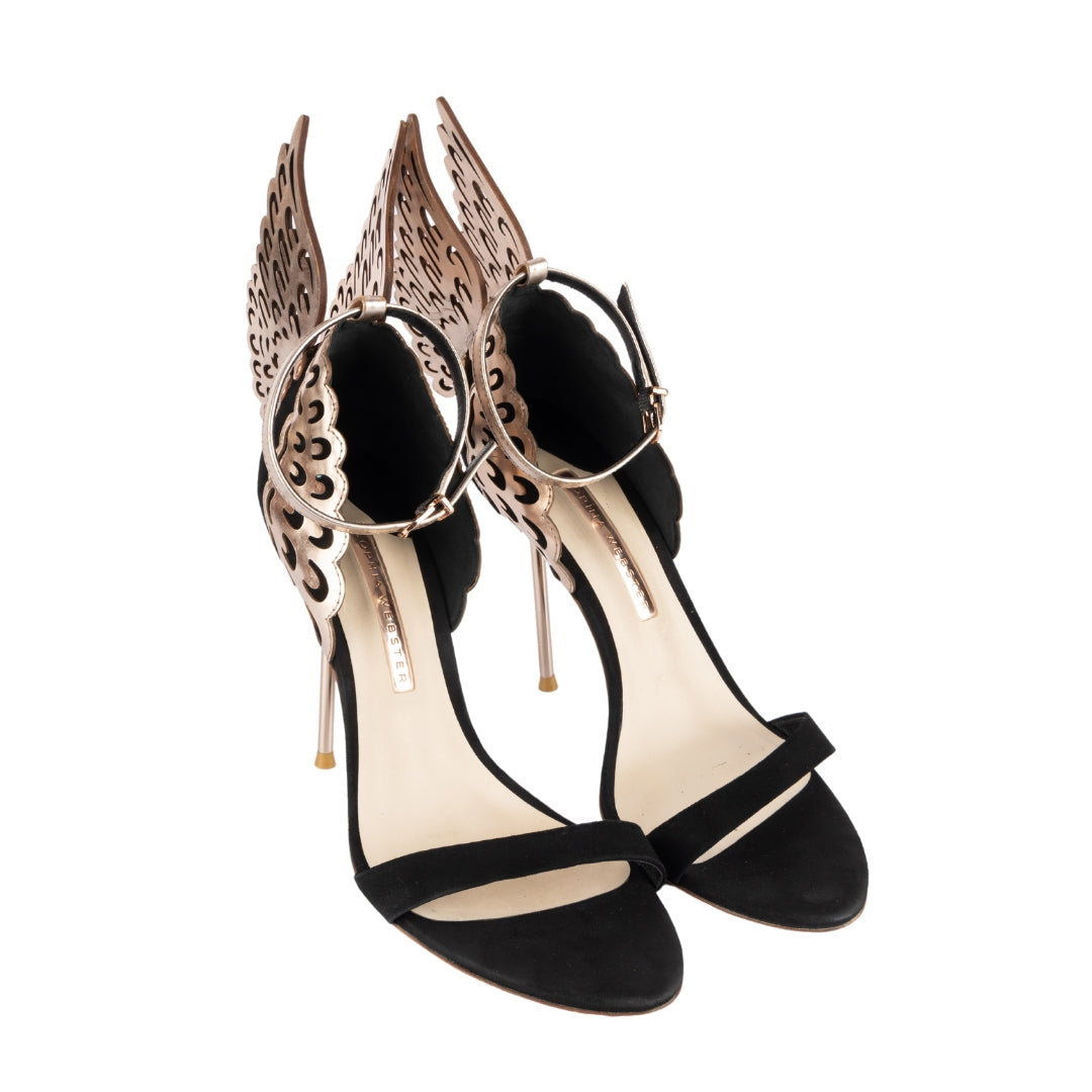 Sophia webster gold heels online