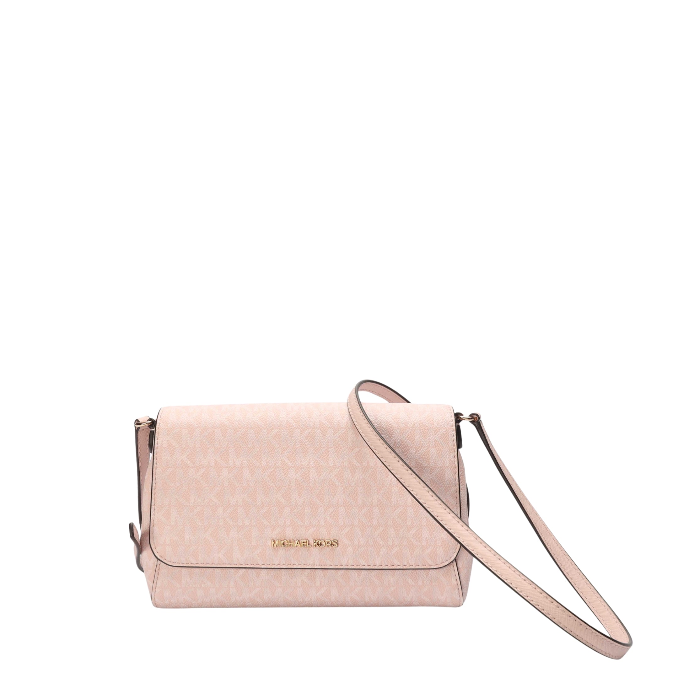 Michael Kors Pink Logo Crossbody Bag