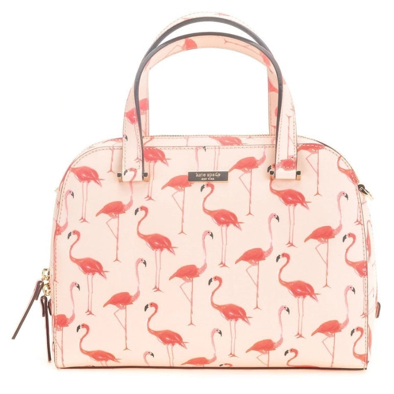 Kate Spade Felix Newbury Lane Flamingo Satchel