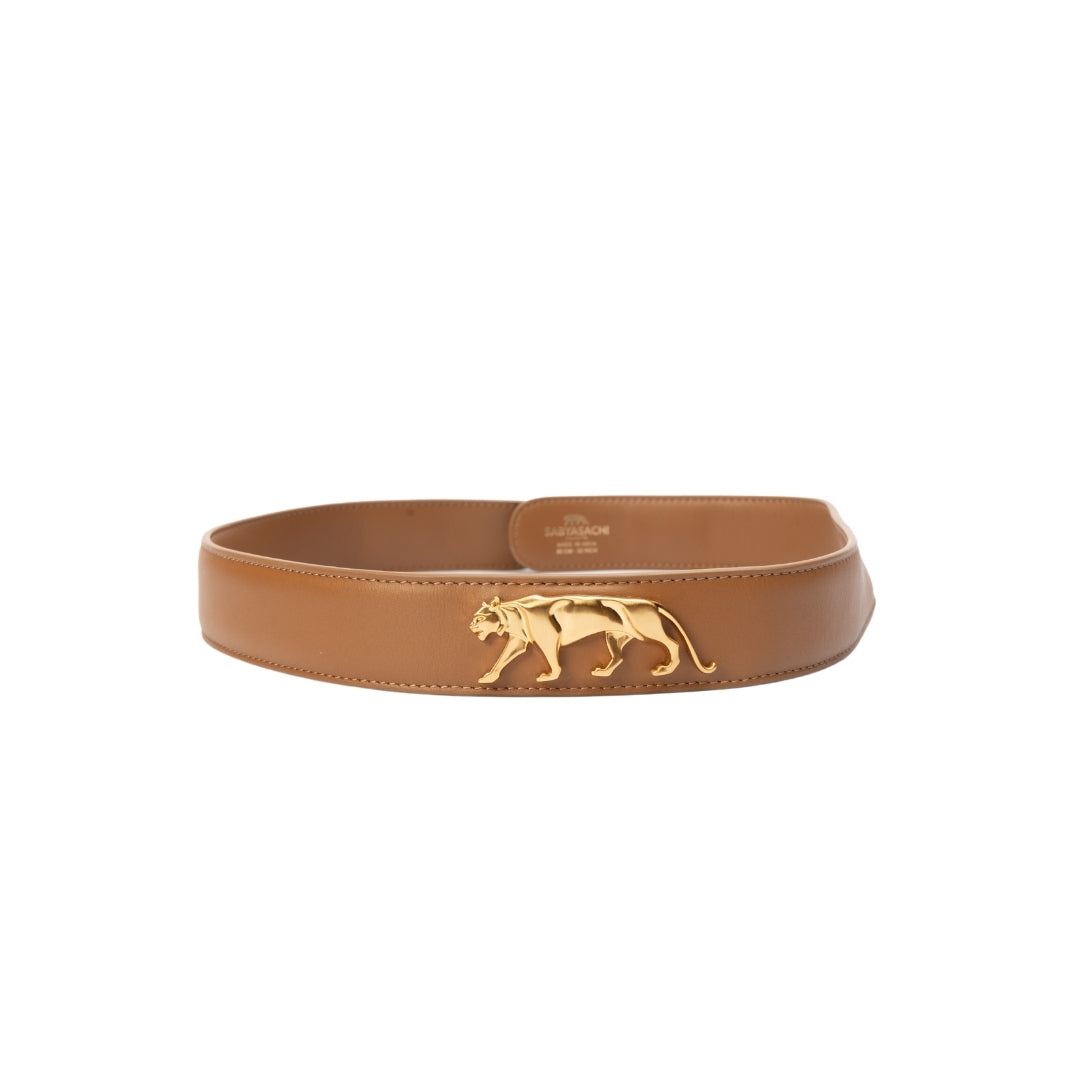 Sabyasachi Royal Bengal Tiger Brown Wide Belt