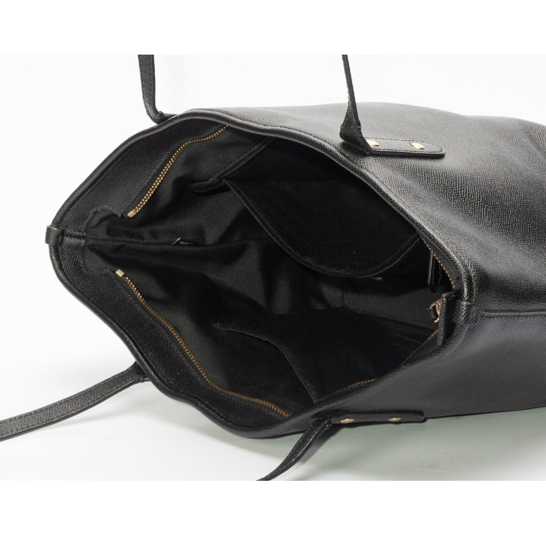 Coach Black Avenue Zip Tote