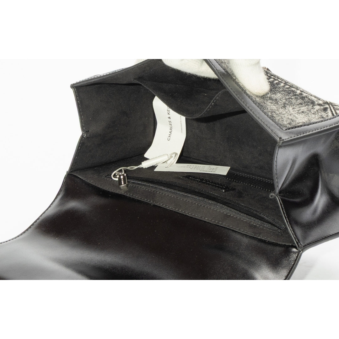 Charles and Keith Charlot Elongated Top Handle Bag