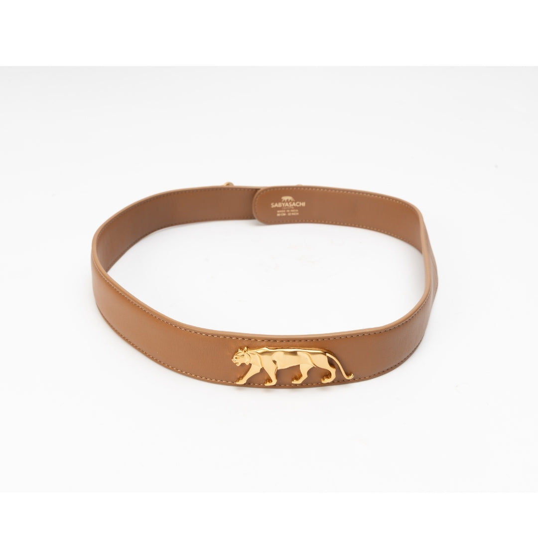 Sabyasachi Royal Bengal Tiger Brown Wide Belt