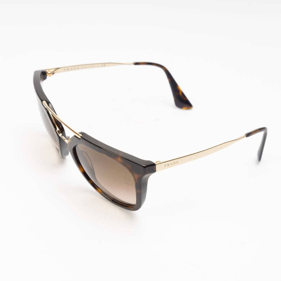 Prada Gradient Cinema Aviator Sunglasses