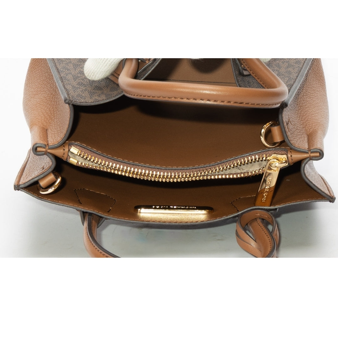Michael Kors Mercer Medium Leather Accordion Crossbody Bag
